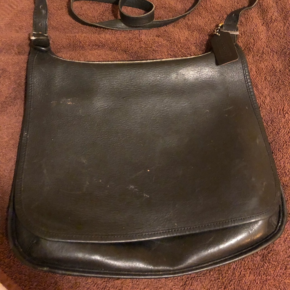Vintage Coach Saddle Crossbody